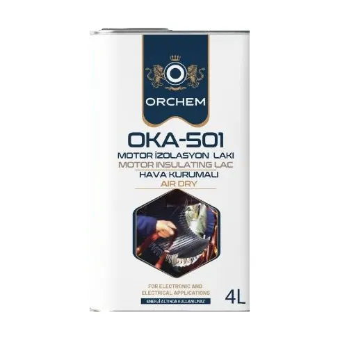OKA-501 motor izolasyon lakı