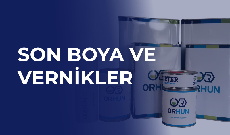 Son Boya Ve Vernikler